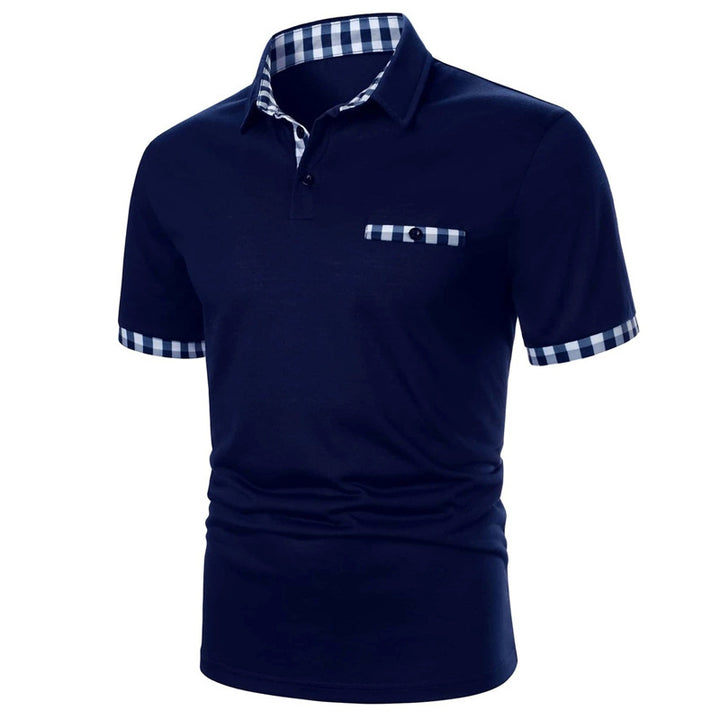 Herren Freizeit Polo Shirt Aliams