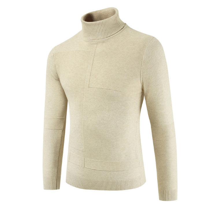 Herren Rollkragenpullover aus weichem Strickmaterial mit modernem Design Aliams