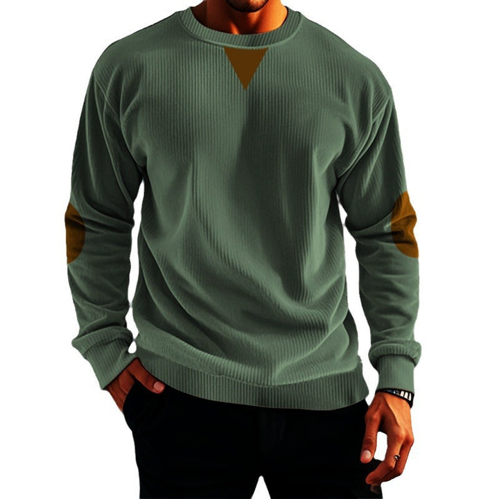 Herren eleganter Strickpullover mit modernen Akzenten Aliams