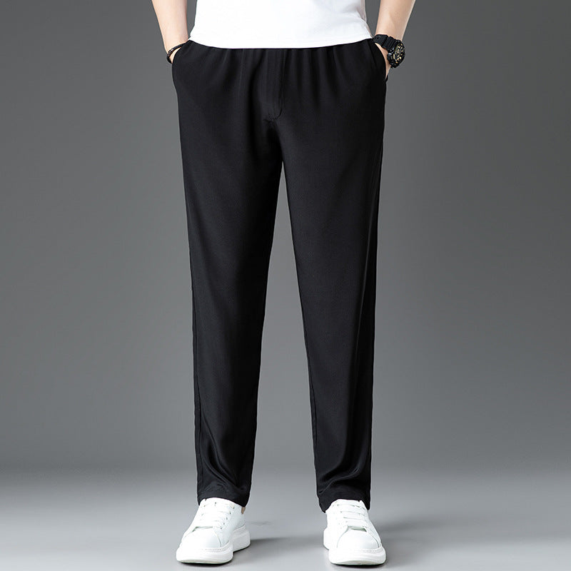 Herren Sportliche Freizeithose mit elastischem Bund und atmungsaktiven Eigenschaften Aliams