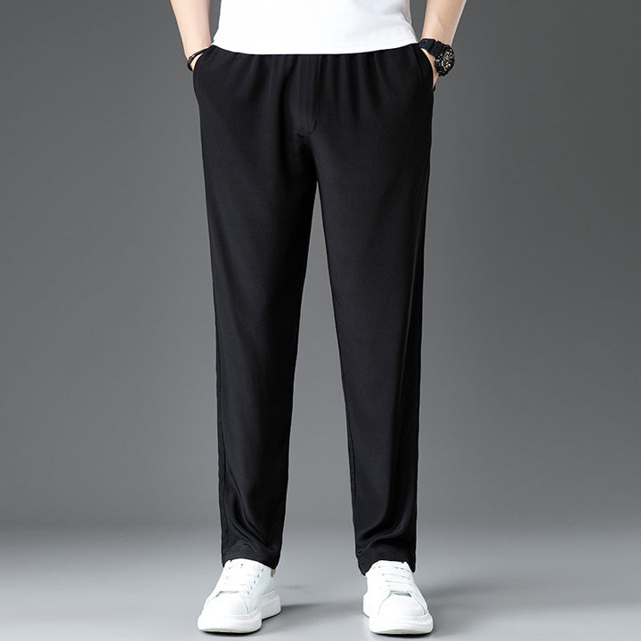 Herren Sportliche Freizeithose mit elastischem Bund und atmungsaktiven Eigenschaften Aliams