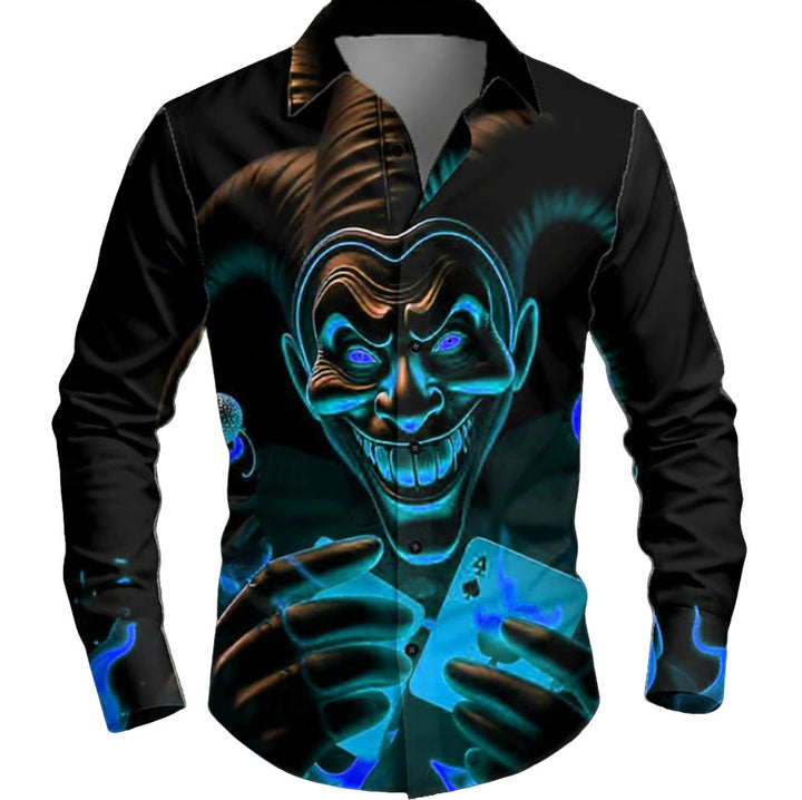 Herren Hemd mit einzigartigem Comicdesign Aliams