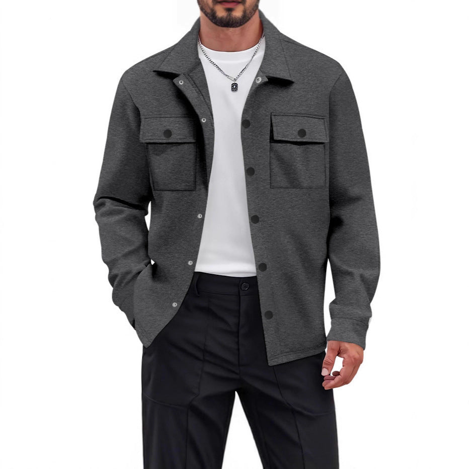 Herren Übergangsjacke mit praktischen Brusttaschen und modischem Schnitt Aliams