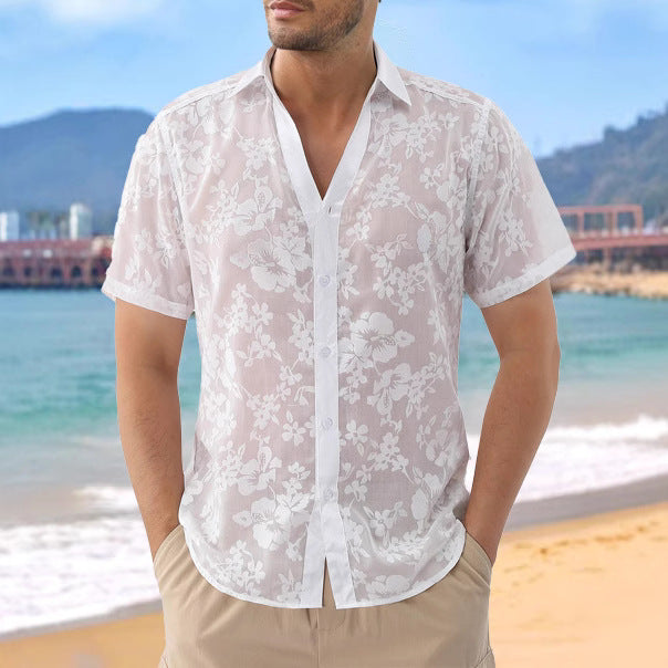 Herren Kurzarmhemd Aliams