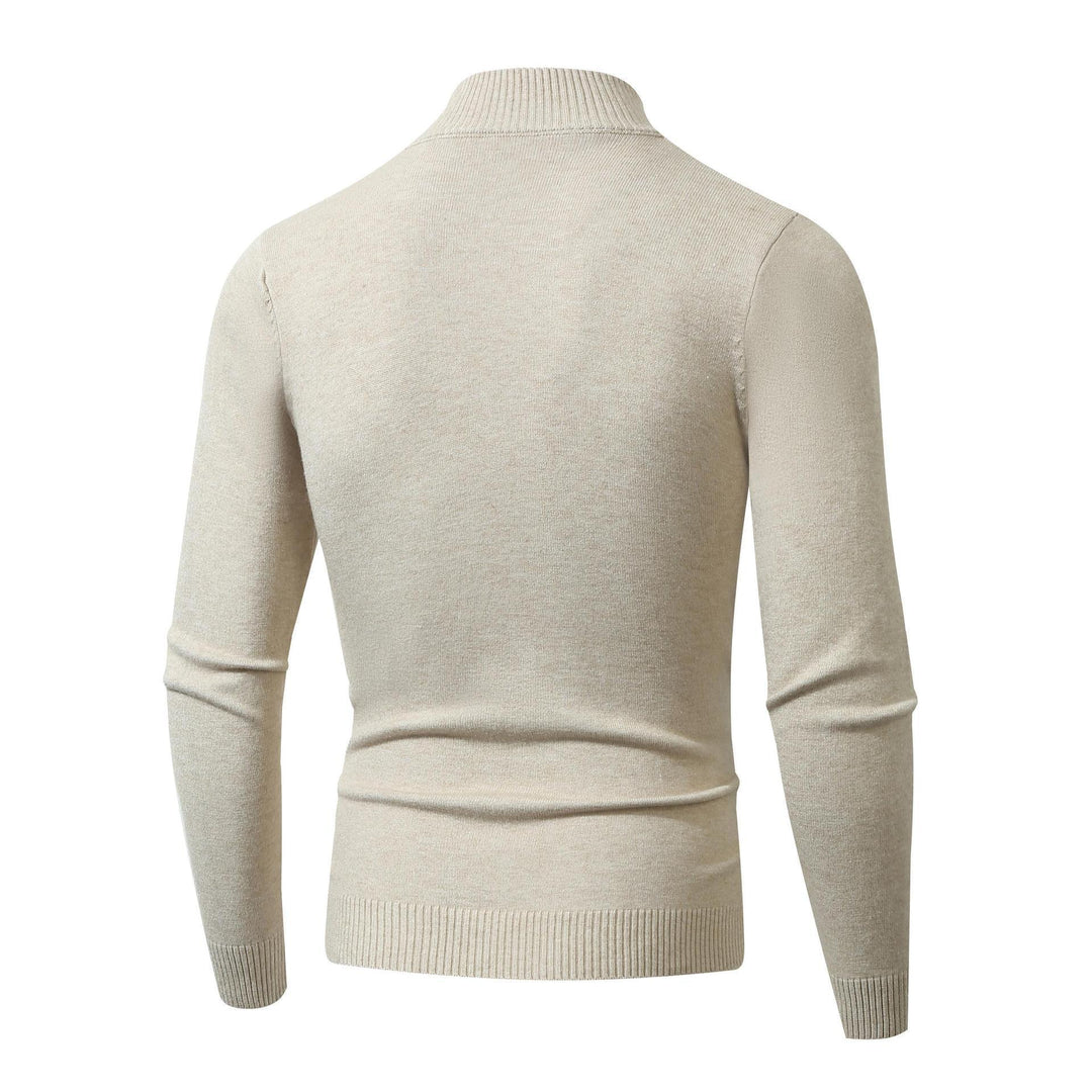 Herren eleganter V-Ausschnitt Pullover Aliams