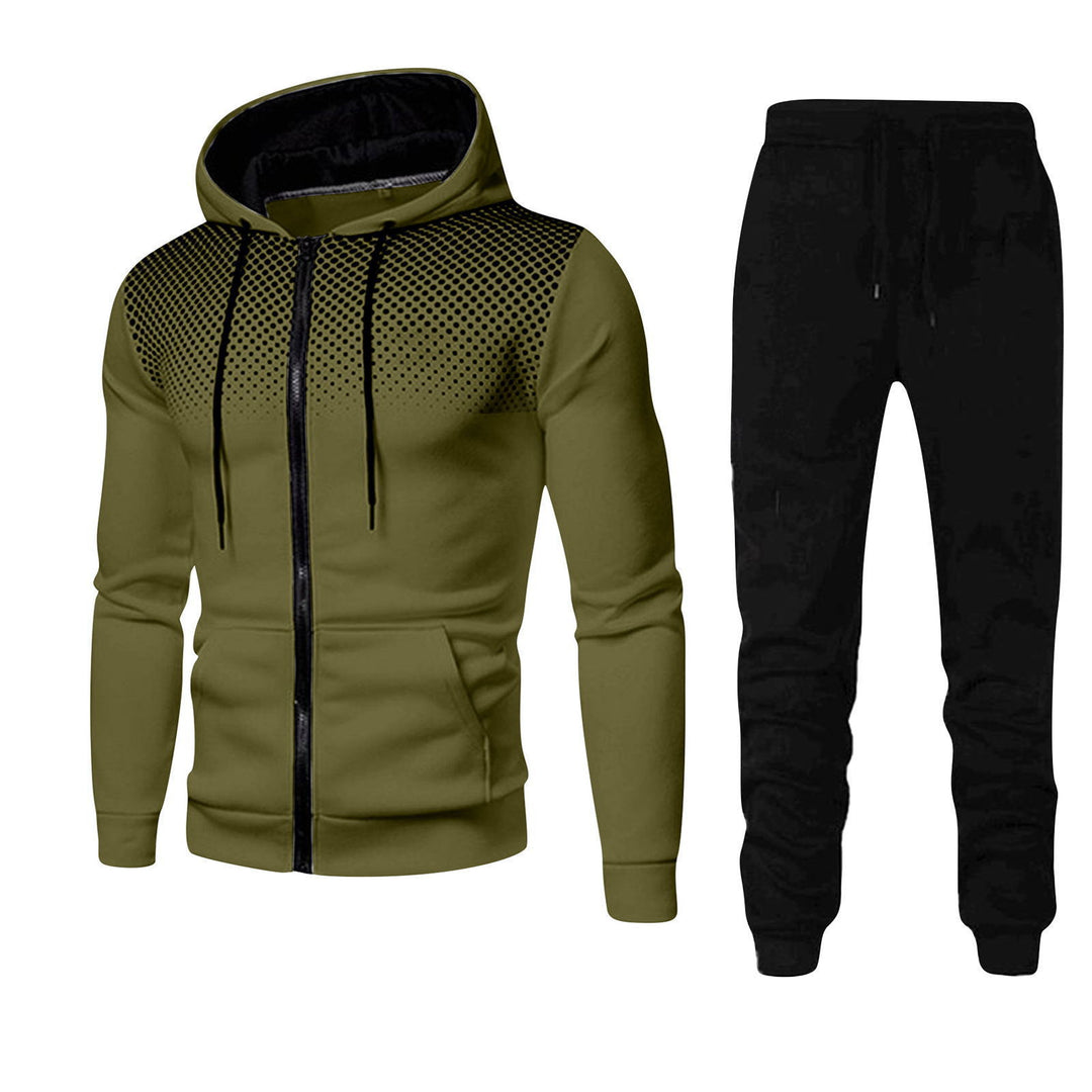 Herren Kapuzenjacke und Jogginghose Set Aliams