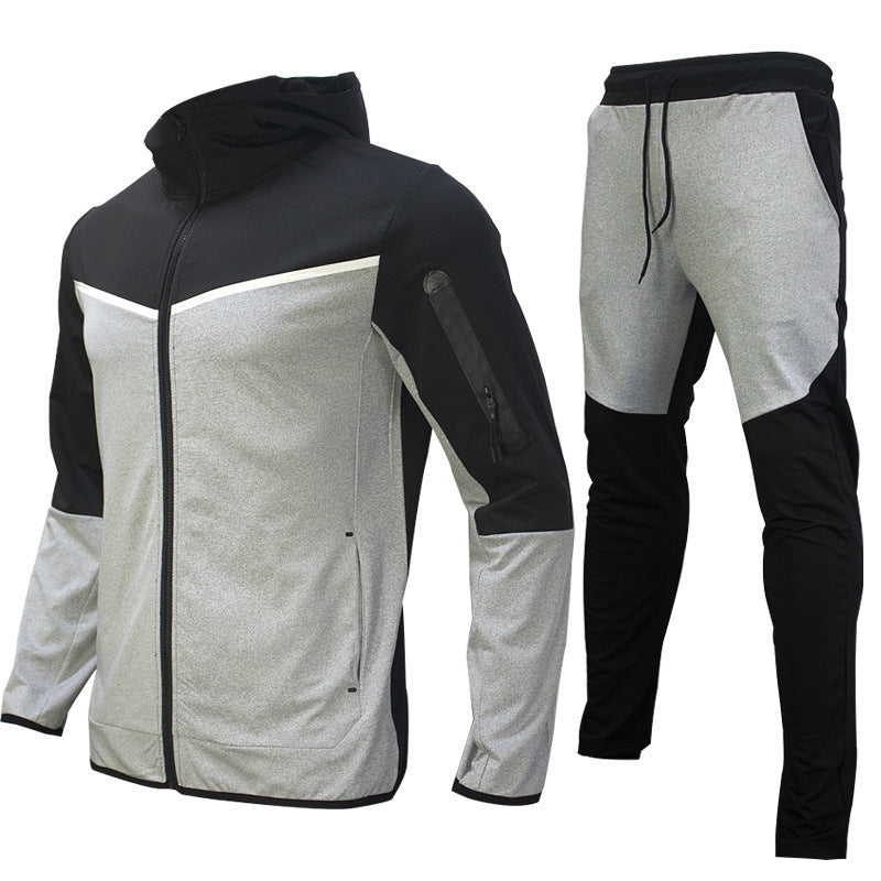 Herren Sportliche Jacke und Hose Set Aliams