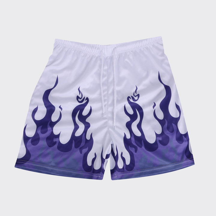 Herren Schwimmshorts mit Flammendetails Aliams