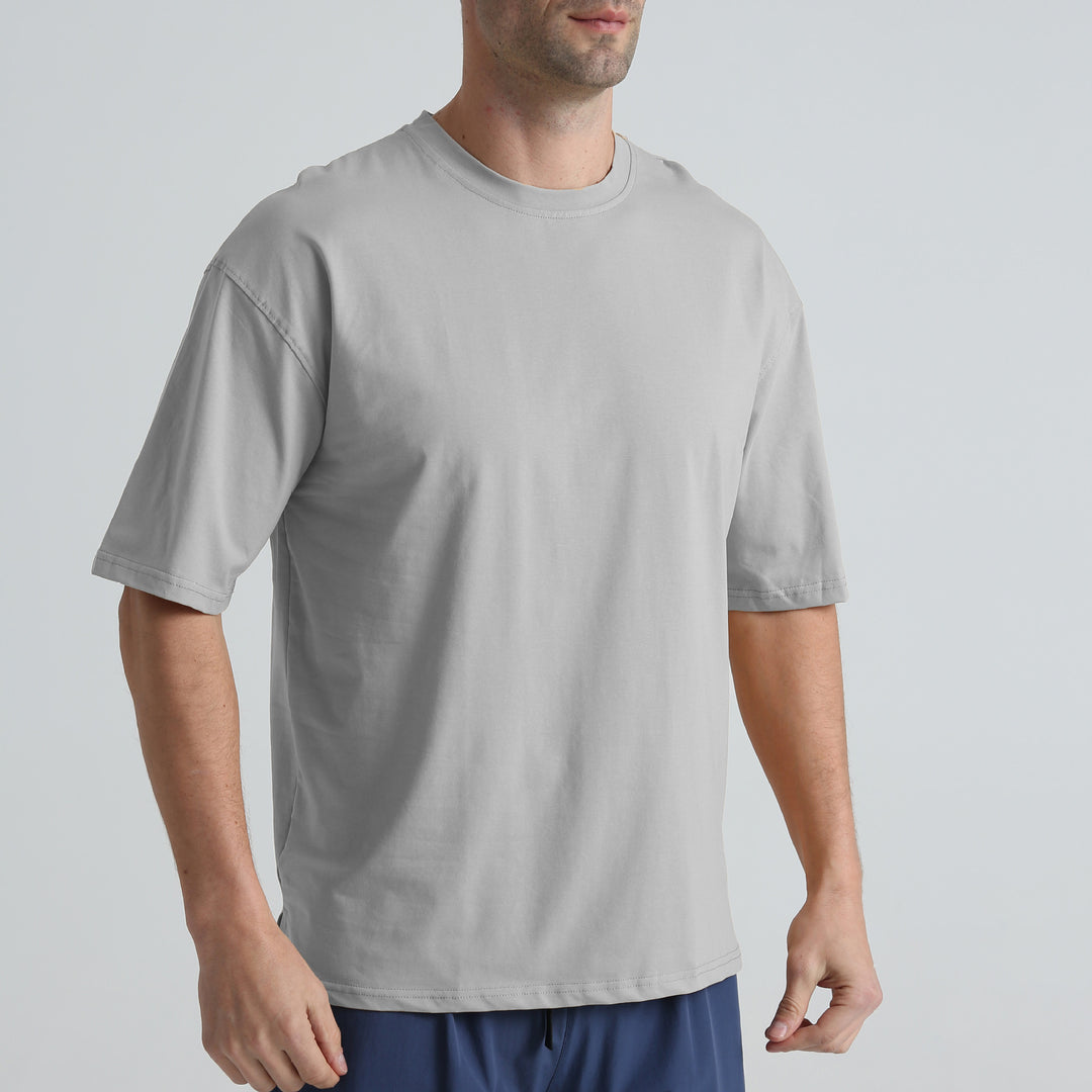 Herren Bequemes Loose-Fit T-Shirt aus hochwertiger Baumwolle Aliams