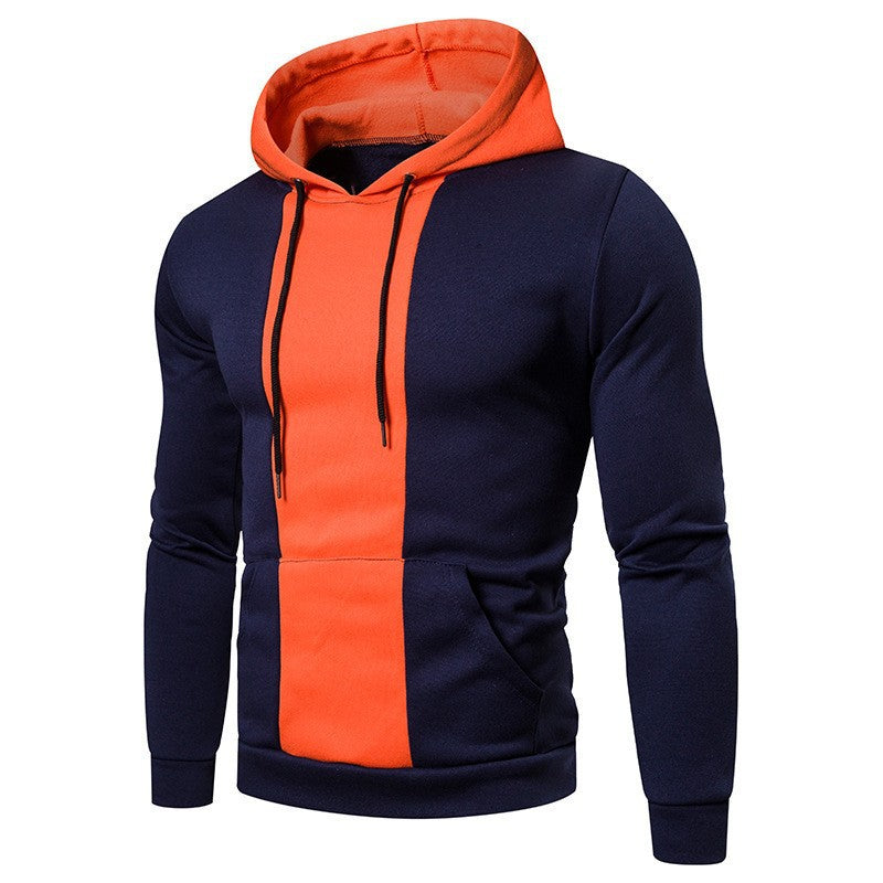 Herren Kapuzenpullover mit modernem Farbblock-Design Aliams