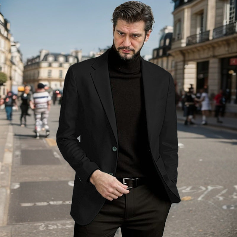 Herren Eleganter Einreiher-Blazer Aliams