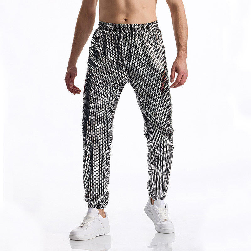Herren Sportliche Jogginghose mit reflektierendem Design Aliams