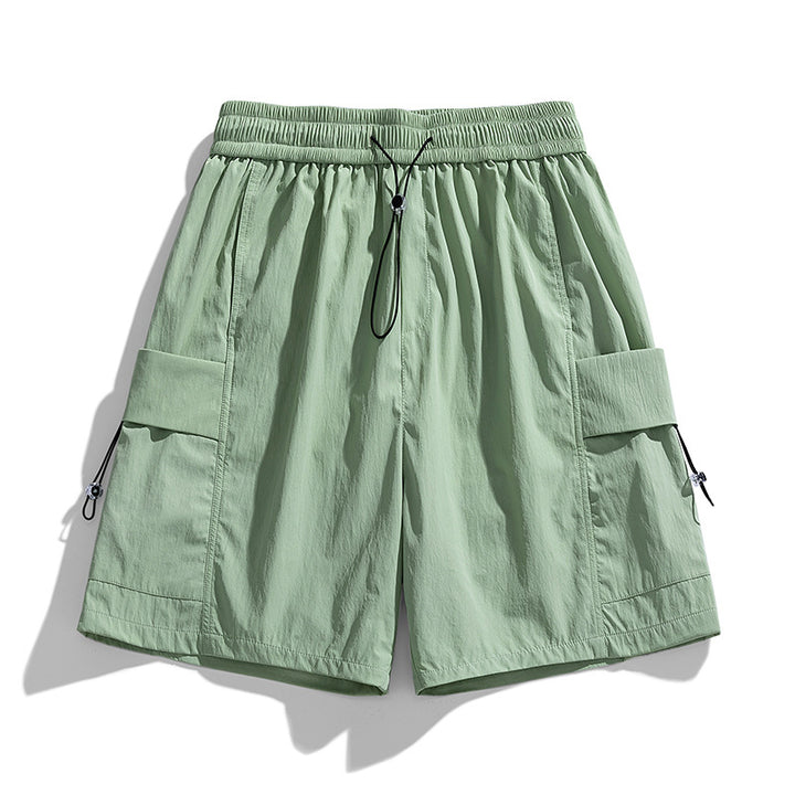 Herren Cargo-Shorts mit praktischen Seitentaschen und elastischem Bund Aliams