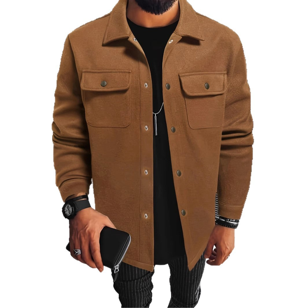 Herren Designer-Style Hemdjacke Aliams