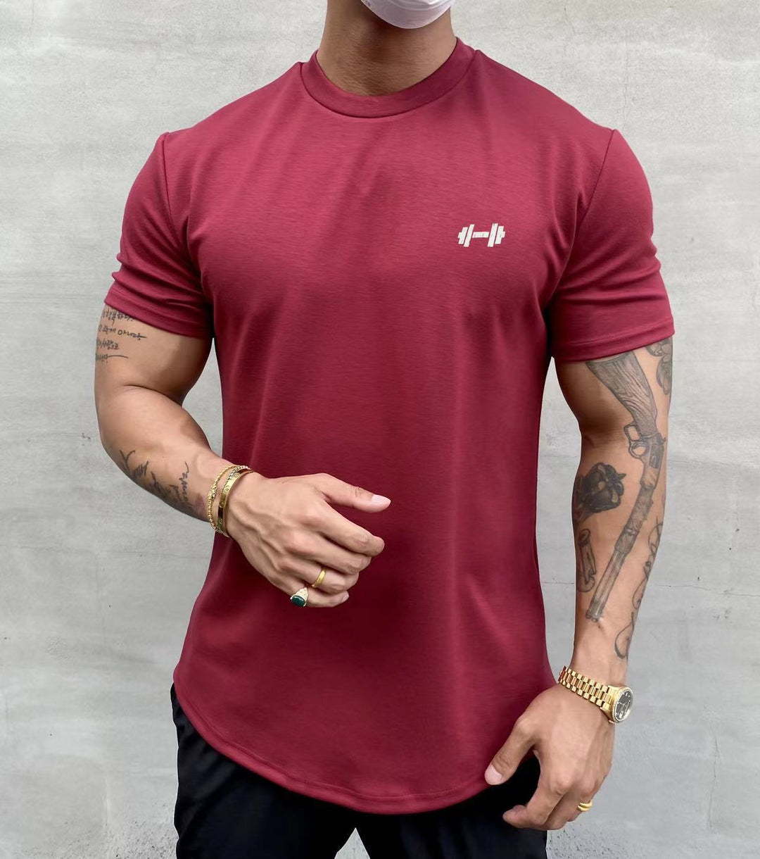 Herren Fitness T-Shirt Aliams