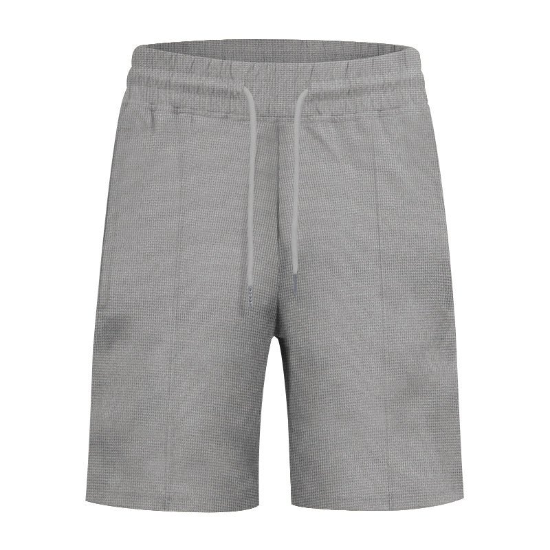 Herren Freizeithose mit elastischem Bund und strukturiertem Design Aliams