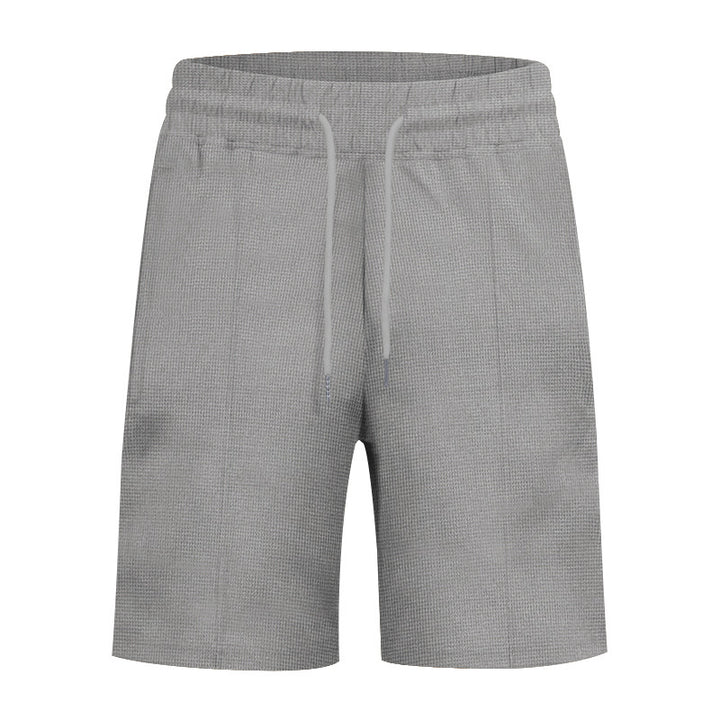 Herren Freizeithose mit elastischem Bund und strukturiertem Design Aliams