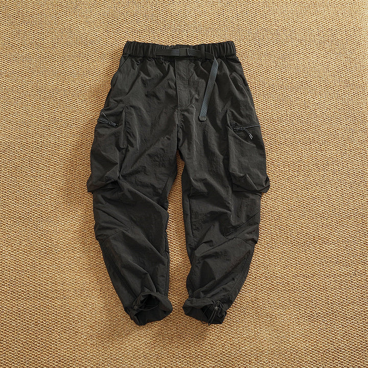 Herren Cargo-Hose mit praktischen Taschen und elastischem Bund Aliams