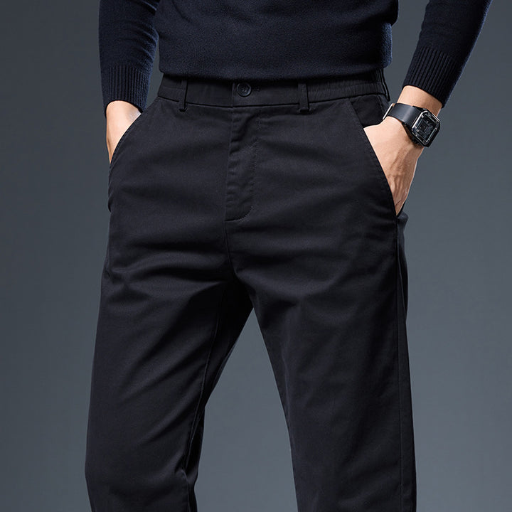Herren Chinos mit praktischem Schnitt und elastischem Bund Aliams