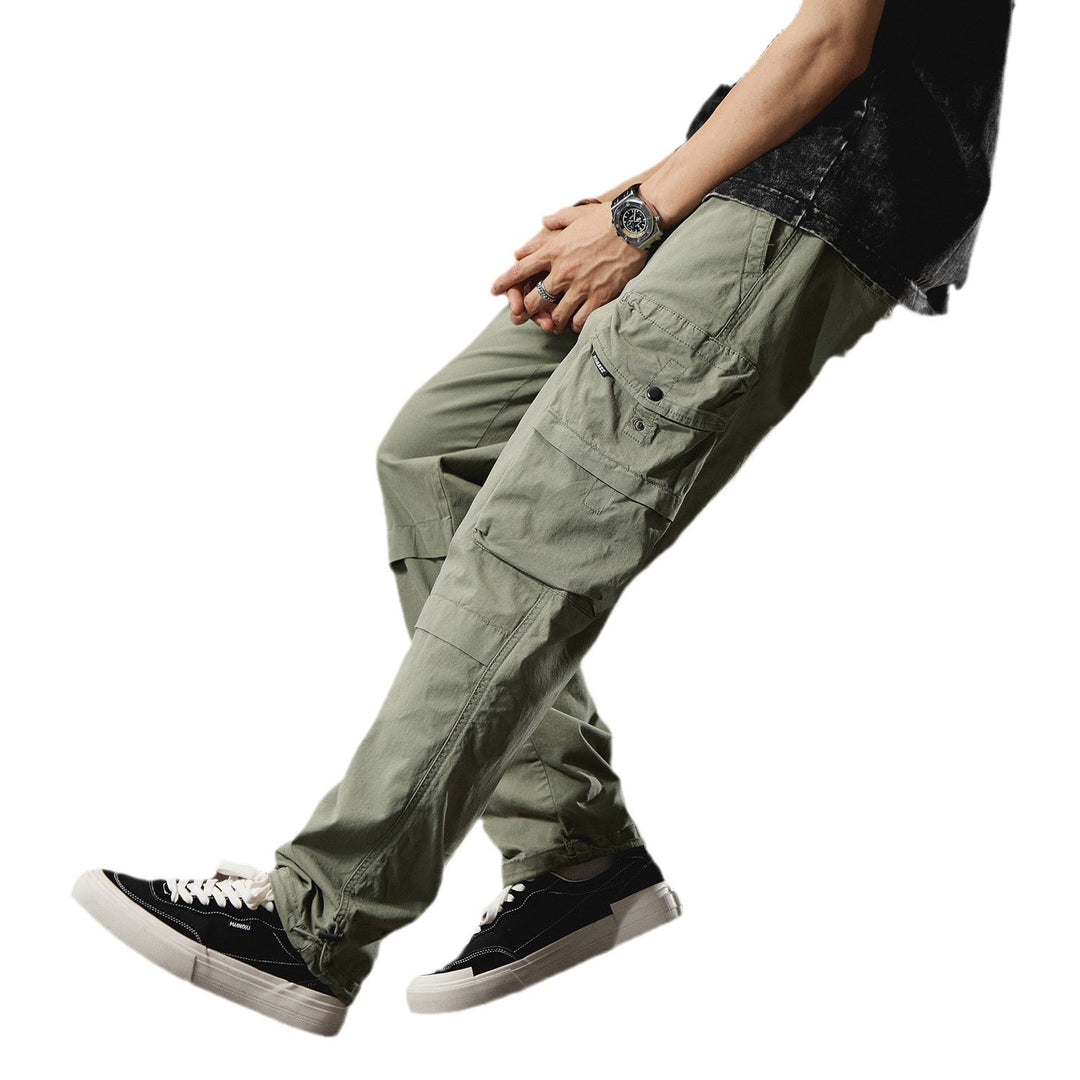 Herren Cargo-Hose mit zahlreichen Funktionstaschen und elastischem Bund Aliams