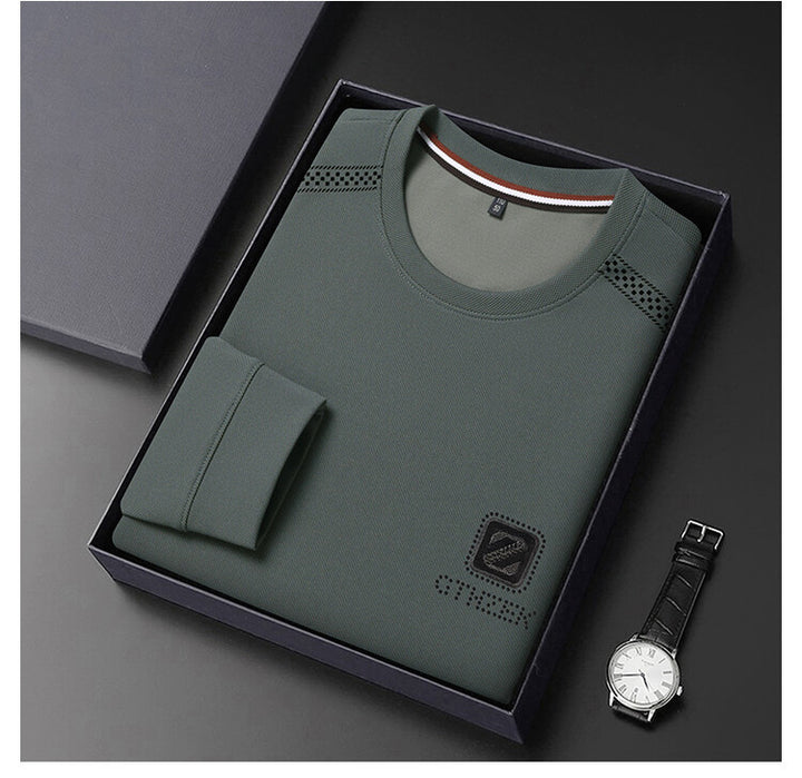 Herren Funktions-T-Shirt mit atmungsaktiver Struktur und modernem Design Aliams