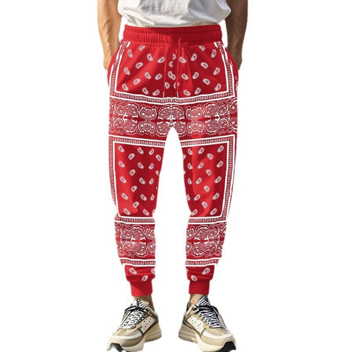 Herren unkomplizierte Jogginghose im Bandana-Stil Aliams
