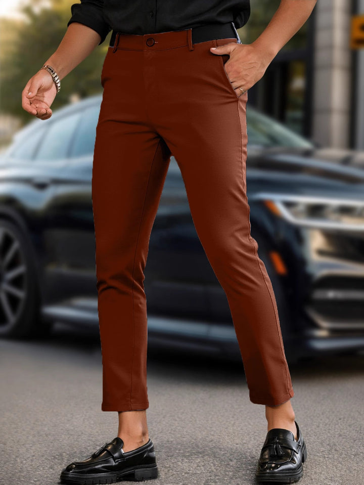 Herren Chino-Hose mit elegantem Schnitt und praktischem Design Aliams