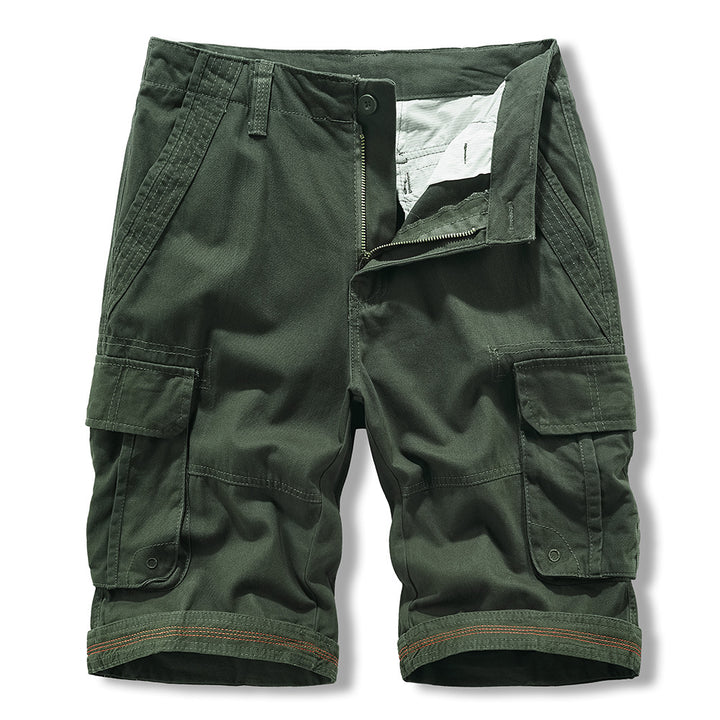 Herren Cargoshorts mit mehreren praktischen Taschen und robustem Material Aliams