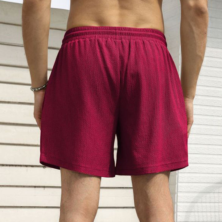 Herren Sportliche Shorts mit integriertem Handytasche Aliams