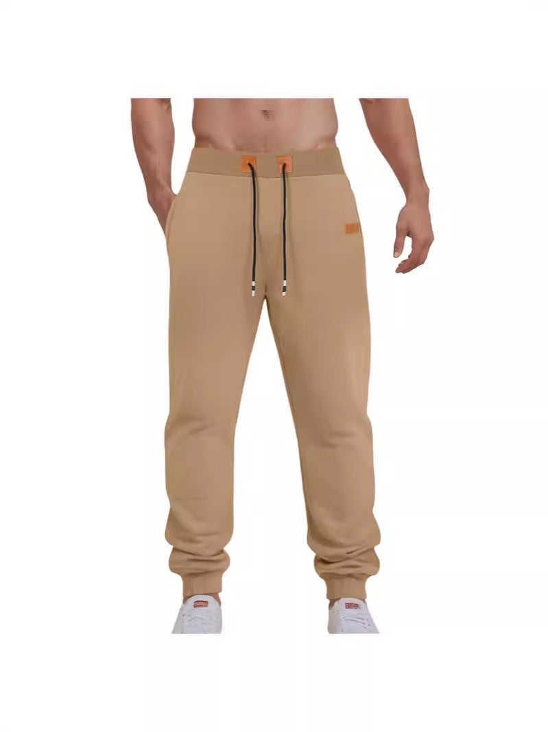 Herren Komfortable Jogginghose mit verstellbarem Bund und seitlichen Reißverschlusstaschen Aliams