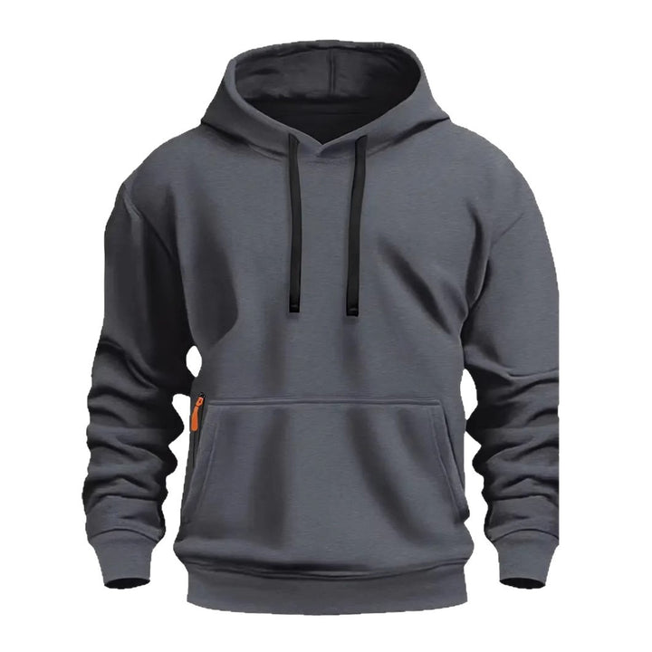 Herren sportlicher Kapuzenpullover mit praktischen Taschen und atmungsaktivem Material Aliams