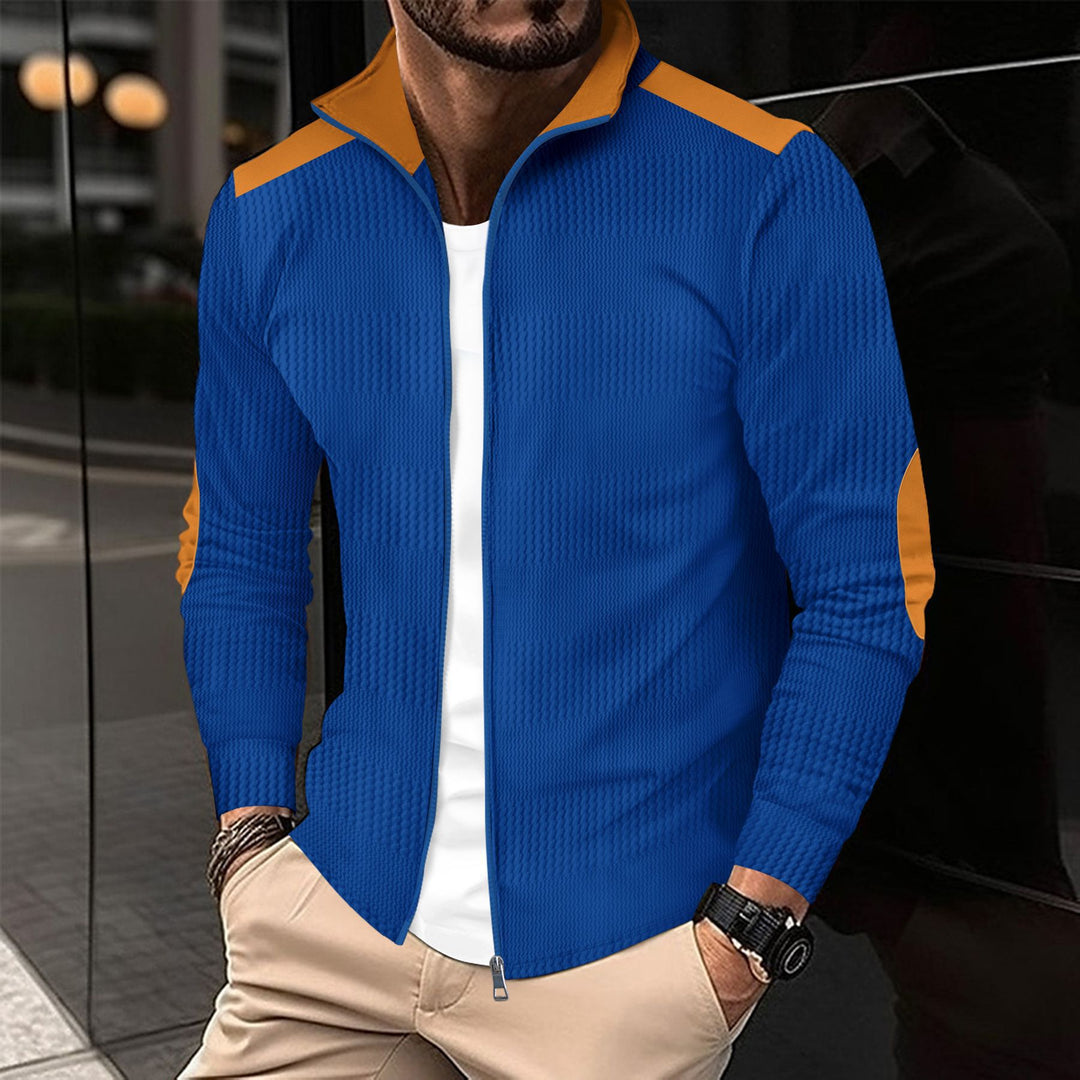 Herren sportliche Funktionsjacke mit modischem Stehkragen und atmungsaktiven Eigenschaften Aliams