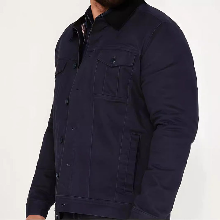 Herren Casual-Style Arbeitsjacke Aliams