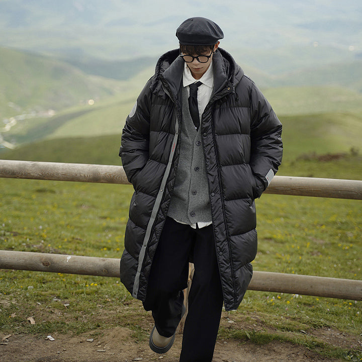 Herren Ultraleichte Daunenjacke mit herausnehmbarem Innenfutter Aliams