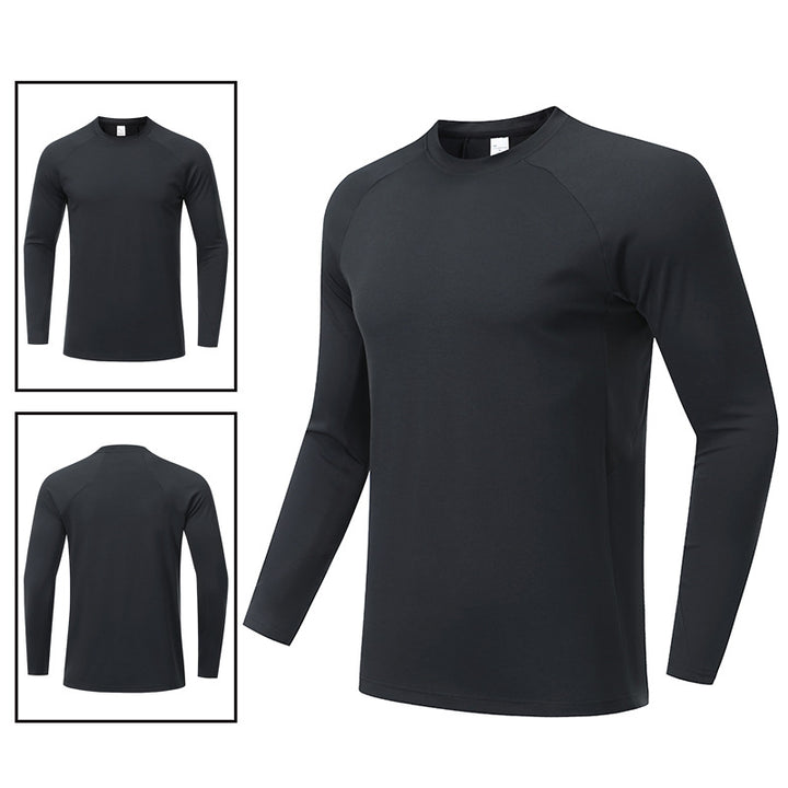 Herren Sportliches Langarmshirt mit Belüftungszonen Aliams