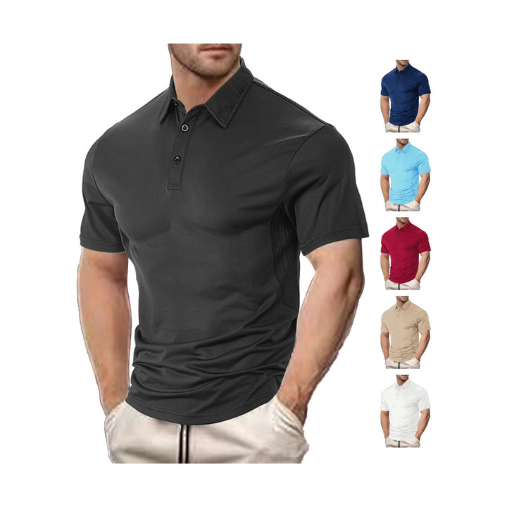 Herren Sportliches Poloshirt mit funktionalem Design Aliams