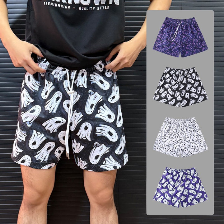 Herren Ghost Print Badehorts Aliams