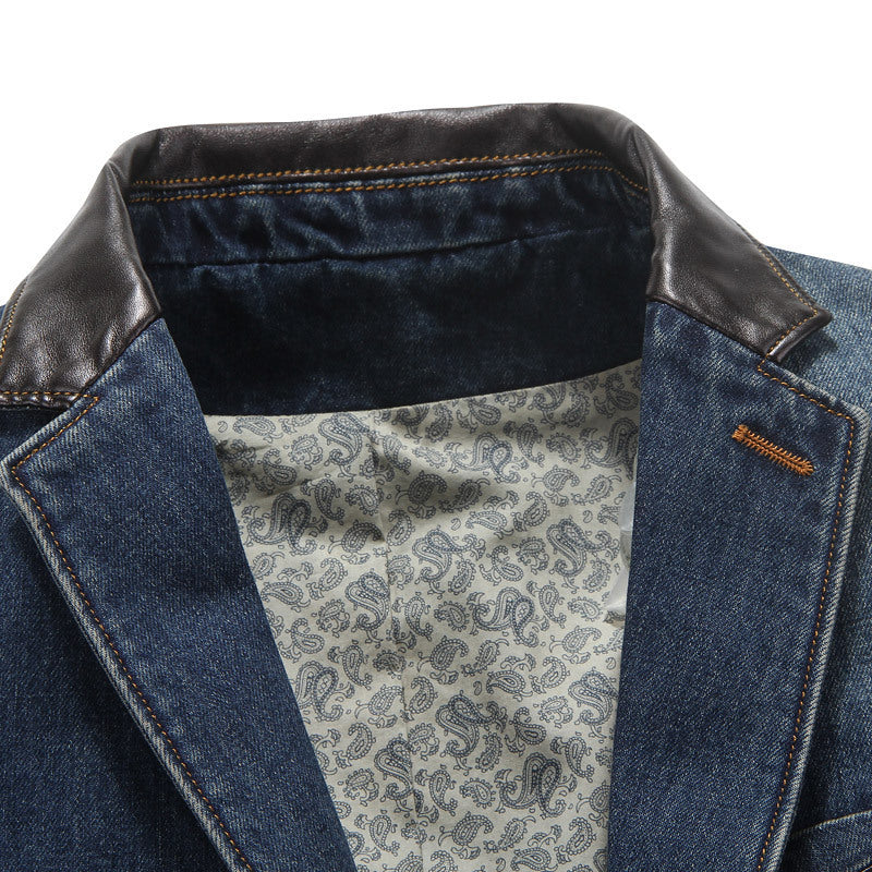 Herren Denim Blazer Aliams