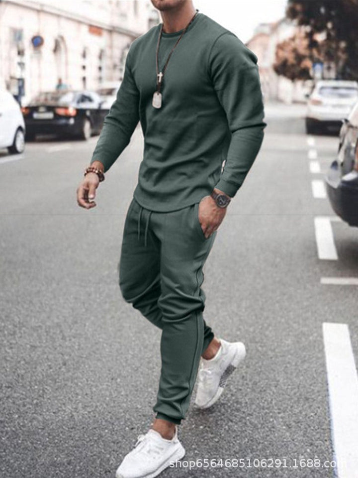 Herren Sportlicher Lounge-Anzug mit lässigem Schnitt und flexibler Bund Aliams