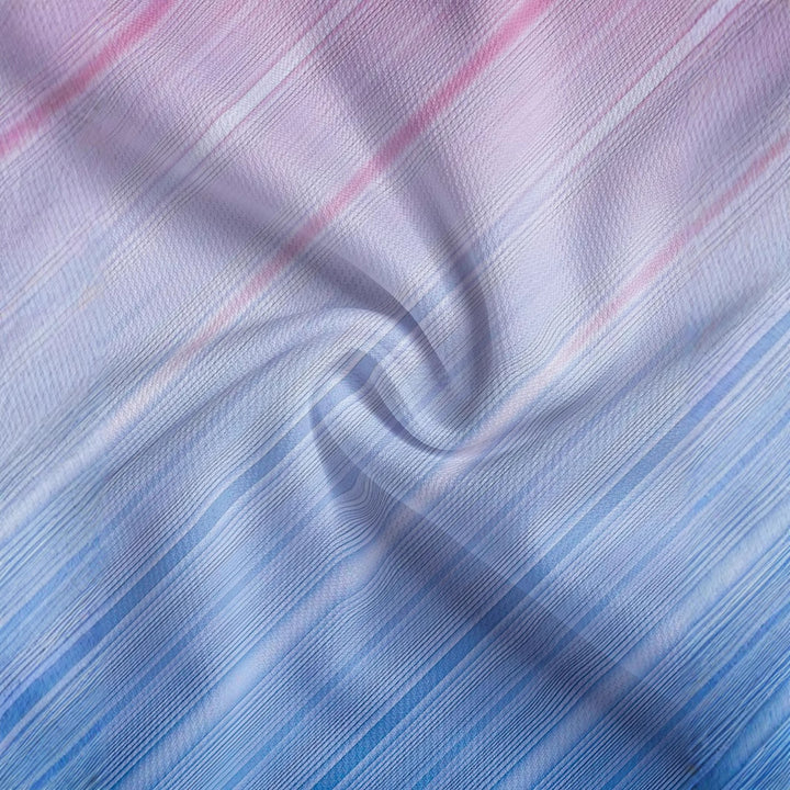 Herren Kurzarm Poloshirt mit modernem Farbverlauf Aliams