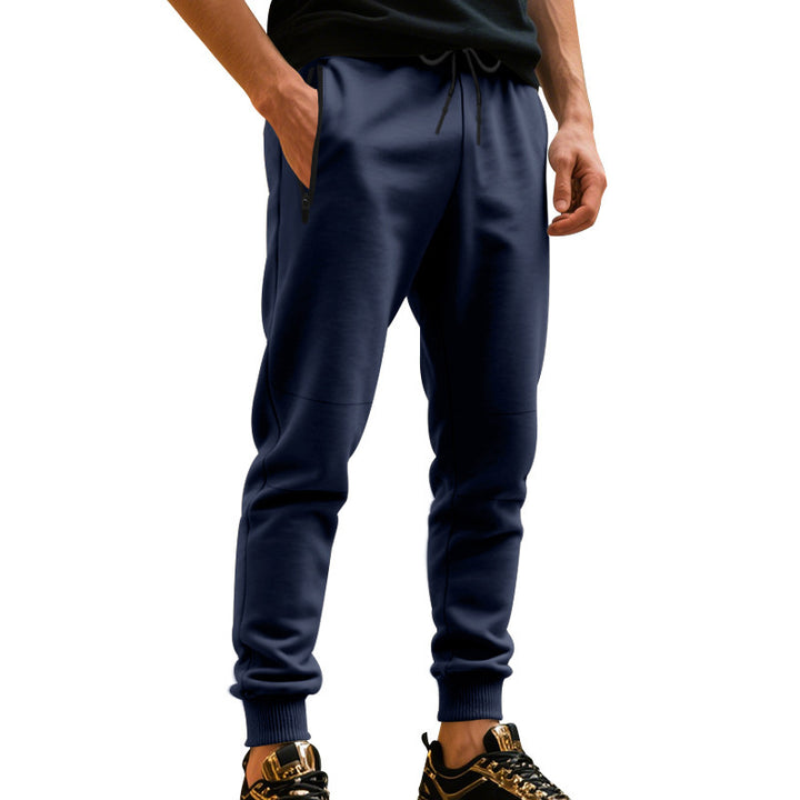 Herren Sportliche Jogginghose mit elastischem Bund und praktischen Taschen Aliams