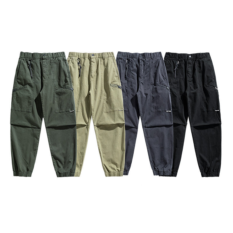 Herren Bequeme Cargo-Hose mit praktischen Taschen Aliams