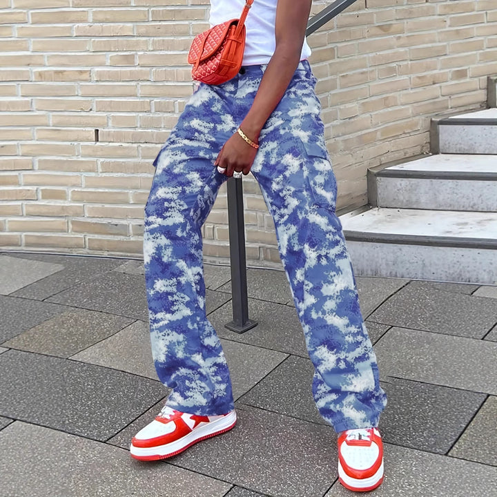 Herren Camouflage Cargo-Hose Aliams