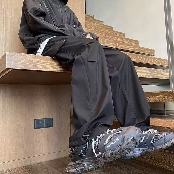 Herren Funktionale Cargo-Hose mit wasserabweisenden Eigenschaften und praktischen Taschen Aliams