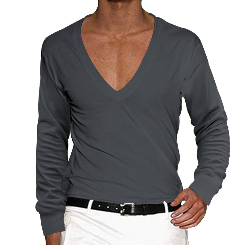 Herren V-Ausschnitt Pullover Aliams