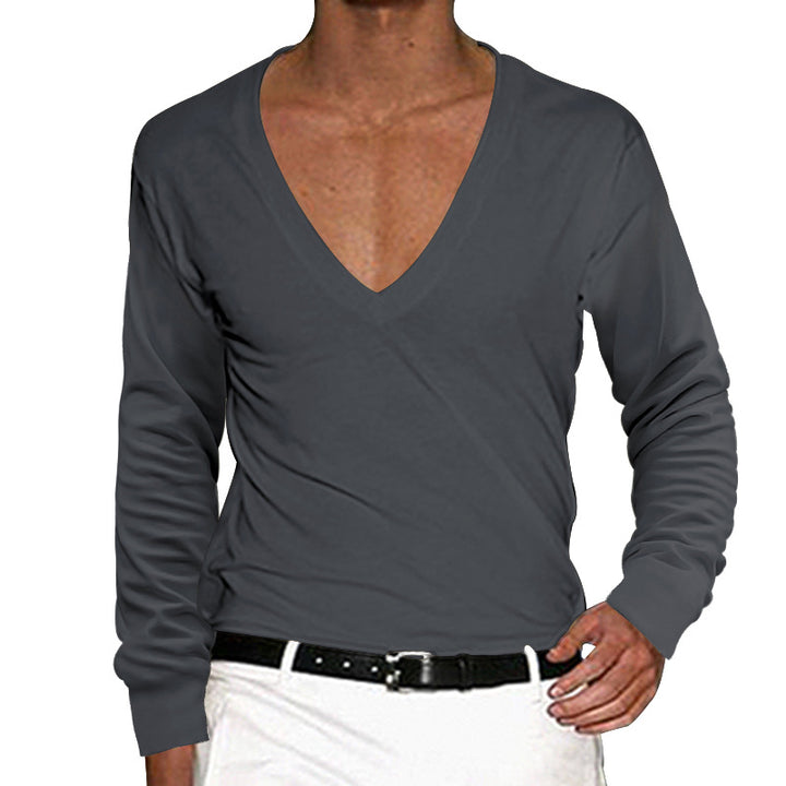 Herren V-Ausschnitt Pullover Aliams