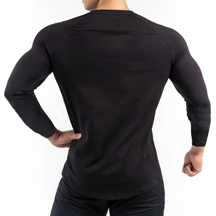 Herren Kompressions-T-Shirt mit innovativer Atmungsaktivität und körperbetontem Schnitt Aliams