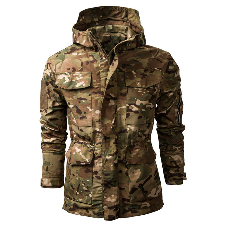 Herren Outdoor-Jacke mit camouflage Design und praktischen Taschen Aliams
