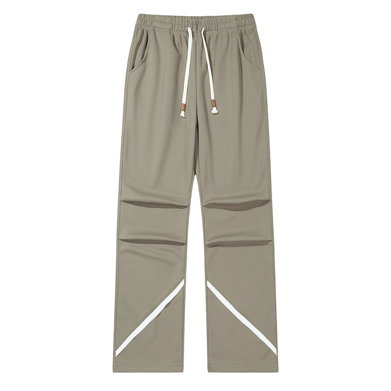 Herren Sportliche Trainingshose mit verstellbarem Bund und praktischen Taschen Aliams