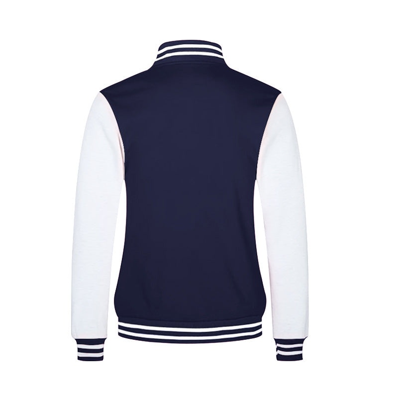 Herren Varsity-Jacke mit kontrastierenden Ärmeln und sportlichem Design Aliams